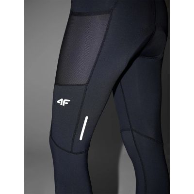 3. Damen-Radleggings mit Gelschaumpolsterung und Hosenträgern 4F 4FWSS25TFTIF331-20S