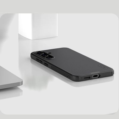 16. Nillkin Super Frosted Shield Pro Magnetische Hülle für Samsung S25+ mit MagSafe – Schwarz
