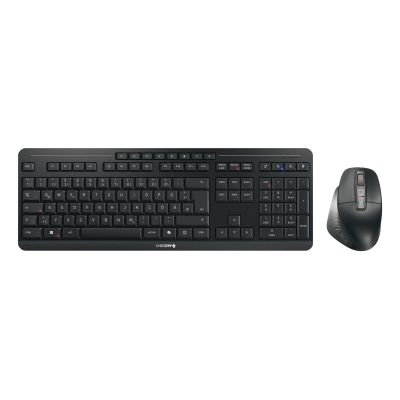 2. CHERRY Stream Desktop Ultimate Tastatur (inkl. Maus) Home/Office USB + RF Wireless + Bluetooth QWERTZ Deutsch Schwarz