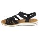 2. Rieker Sandalen V0646-00 Schwarz 36