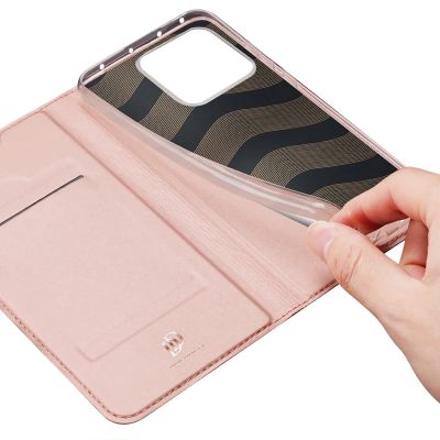 9. Dux Ducis Skin Pro Hülle Xiaomi 13 Pro Flip Card Wallet Stand Pink