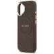 6. Guess Peony Hot Stamp MagSafe Hülle für iPhone 17 - Braun