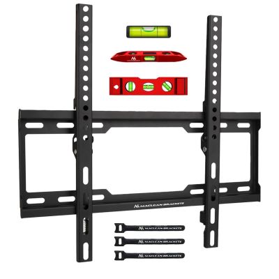 9. MACLEAN TV-WANDHALTERUNG, VESA MAX 400X400, 32-70", 45KG, NEIGUNGSVERSTELLUNG +0°~-10°, MC-412