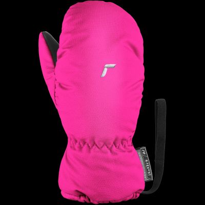 5. Reusch Olly R-TEX® XT Mittens, Kinder Skihandschuhe, Klettverschluss, wasserdicht, isoliert, rosa (61/85/588/3350)