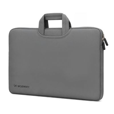 Wozinsky WNT-17G 17,3"-Laptoptasche mit ausziehbarem Neoprengriff – Grau