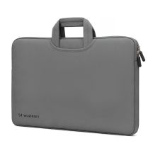 Wozinsky WNT-17G 17,3"-Laptoptasche mit ausziehbarem Neoprengriff – Grau