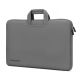 Wozinsky WNT-17G 17,3"-Laptoptasche mit ausziehbarem Neoprengriff – Grau