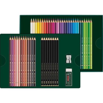 3. Faber-Castell Polychromos & Pitt Graphit Matt Set Multicolor 48 pcs.
