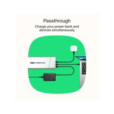 46. Green Cell Powerbank PowerPlay Pro 20800mAh 65W 3x USB PD, hergestellt in Polen