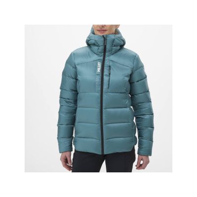 MILLET W Kamet Pro Daunenjacke mit Kapuze Grün