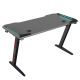 2. Raptor GT100 Gaming-Schreibtisch 120x60cm RGB Schwarz