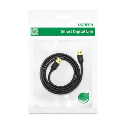 10. Ugreen US128 10369 USB-A 3.0 / USB-A 3.0 5 Gbit/s 0,5 m Kabel – schwarz