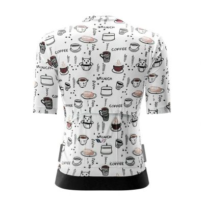 3. Rockbros 15110005004 Damen-Radtrikot Kurzarm M - Weiß