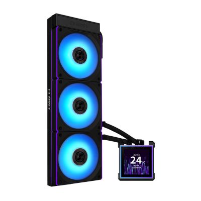 2. Lian Li HydroShift II LCD-S 360 CL Prozessor-Flüssigkeitskühlungs-Kit 12cm Schwarz 1 Stück.