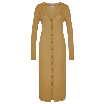 Tommy Hilfiger Langes Kleid aus Lyocell-Seide W WW0WW35889