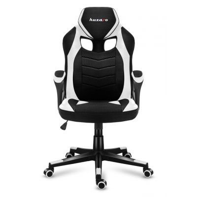 5. Huzaro Force 2.5 Gaming-Stuhl aus weißem Netzgewebe