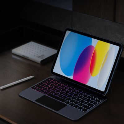 10. Dux Ducis Tastaturhülle (MK-Serie) für iPad 10" (2022) und iPad 11" (2025) – Schwarz