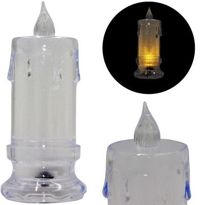 11. Dekorative LED-Kerze 5x11cm