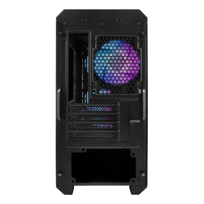 46. NATEC Genesis Irid 503 ARGB NPC-1559 Gehäuse (Micro-ATX, Mini-ITX; Schwarz)