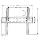 6. Maclean MC-862 TV-Wandhalterung (Wandmontage; 26" - 55"; max. 40 kg)