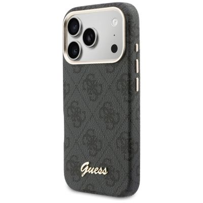 2. Guess 4G Script MagSafe Hülle für iPhone 17 Pro Max – Schwarz