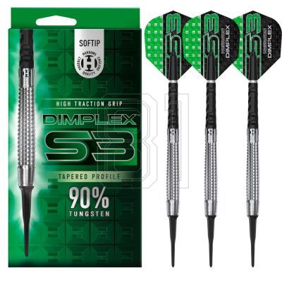 Harrows Dimplex S3 Tapered 90% Softip Darts