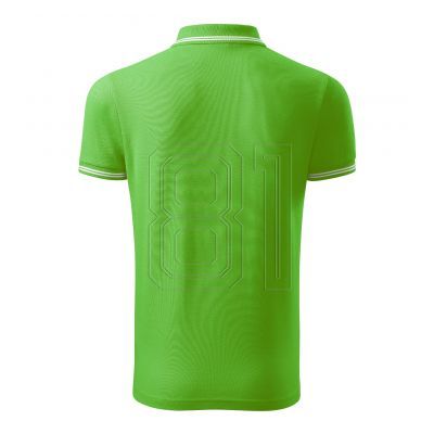 2. Malfini Urban M MLI-21992 grünes Apfel-Poloshirt