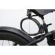 11. Fahrradschloss mit Kabelschloss 10x1800mm mit Griff Black+Decker