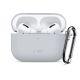 3. Tech-Protect Silikon-Hakenhülle für AirPods Pro – Grau