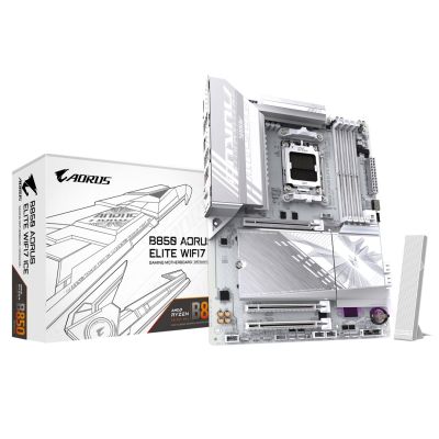 11. Gigabyte B850 AORUS ELITE WF7 ICE Mainboard