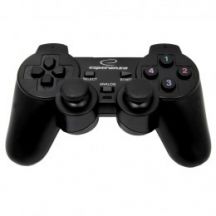 Esperanza EG106 Gamepad (PC, PS2, PS3; schwarz)