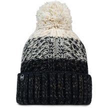 Mütze BUFF KNITTED & FLEECE BAND BEANIE AKNA BLACK – Einheitsgröße