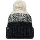 Mütze BUFF KNITTED & FLEECE BAND BEANIE AKNA BLACK – Einheitsgröße