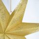 4. Dekorativer Papierstern, 60 cm, Gold
