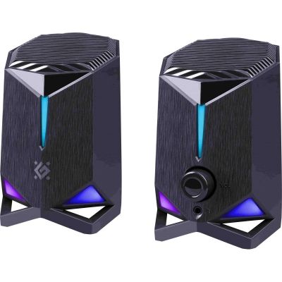 DEFENDER ROCKET 2.0 LAUTSPRECHER 6W LED USB SCHWARZ 65094