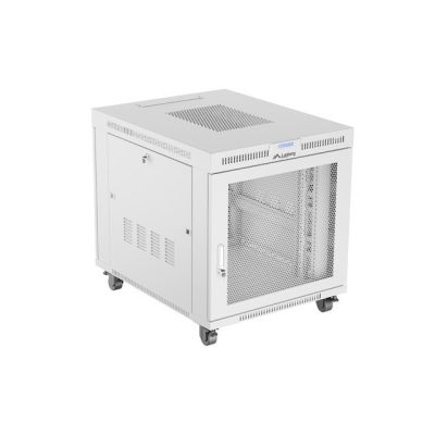 LANBERG LCD-Standschrank 19" 15U 800x1000 GRAU PERFORATIONSTÜR (FLACHVERPACKT)