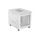 LANBERG LCD-Standschrank 19" 15U 800x1000 GRAU PERFORATIONSTÜR (FLACHVERPACKT)