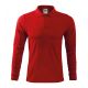 5. Malfini Single J. LS M MLI-21107 rotes Poloshirt
