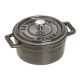 2. Staub Mini-Rundtopf aus Gusseisen – 250 ml, Graphit