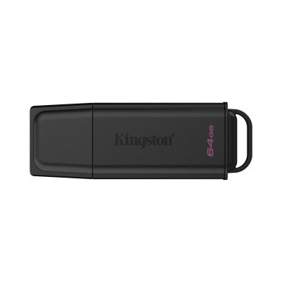 KINGSTON 64 GB Tragbarer USB 3.2 Gen 1 DataTraveler Exodia Schwarz