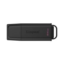 KINGSTON 64 GB Tragbarer USB 3.2 Gen 1 DataTraveler Exodia Schwarz