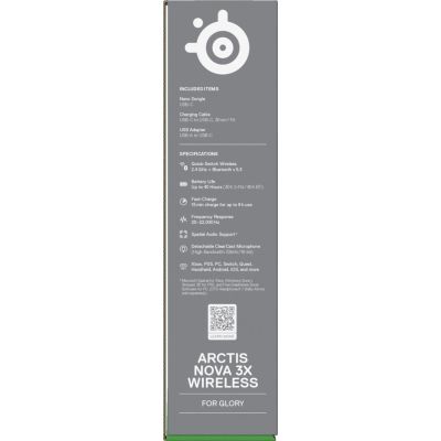8. Steelseries Arctis Nova 3X Wireless für Xbox, Aqua-Kopfhörer