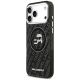 2. Karl Lagerfeld IML Glitter Karl&Choupette Heads Logo MagSafe Case für iPhone 17 Pro Max - Schwarz