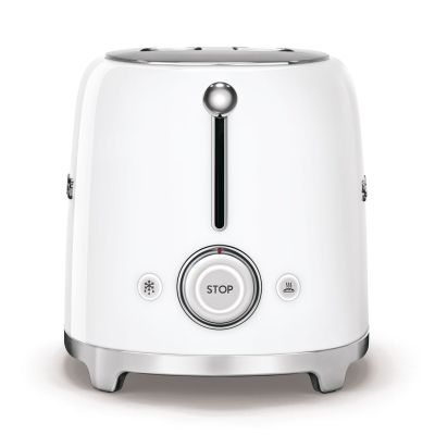3. SMEG 50er-Jahre-Toaster Weiß TSF02WHEU