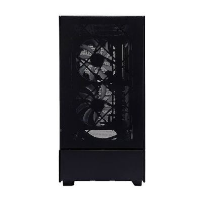 11. InWin Modfree Base Big-Tower gehärtetes Glas - schwarz