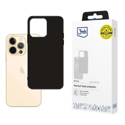 iPhone 13 Pro Max Series 3mk Matt Case – Schwarz