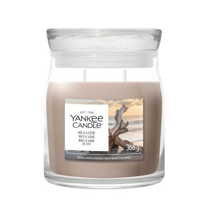 4. Mittlere Kerze SEASIDE WOODS YANKEE