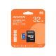 Speicherkarte mit Adapter ADATA Premier AUSDH32GUICL10A1-RA1 (32 GB; Class 10, V10; + Adapter)