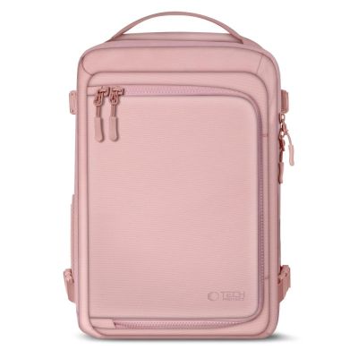 2. Tech-Protect Defender S50 Rucksack für Ryanair & Wizzar, 20 l Laptop, Pink