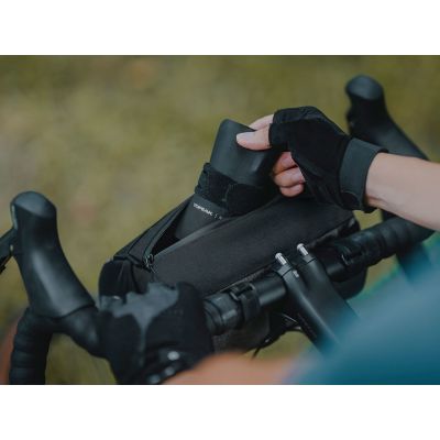 4. Topeak Tubular Barbag 3,8 L Lenkertasche - Schwarz